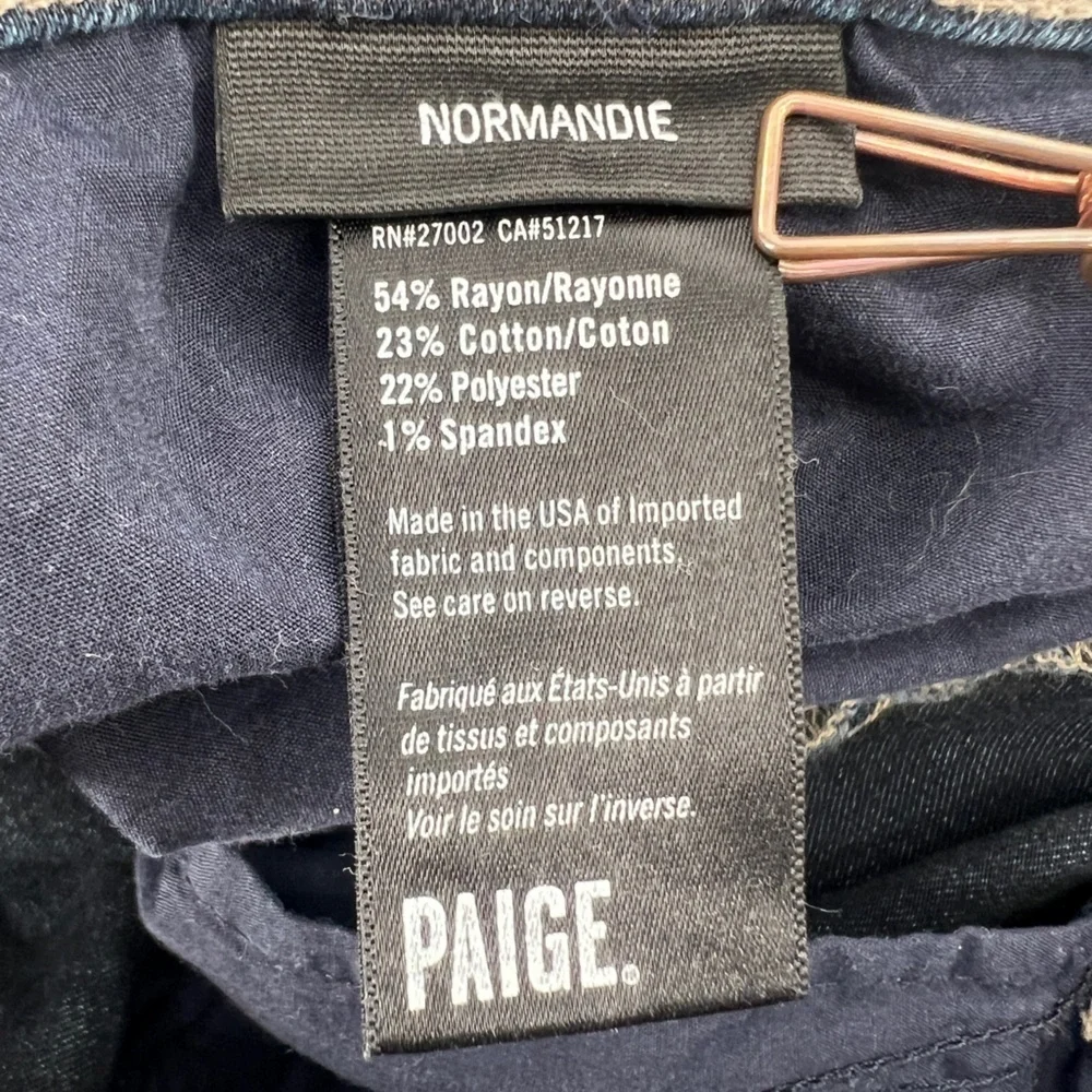 PAIGE jeans size